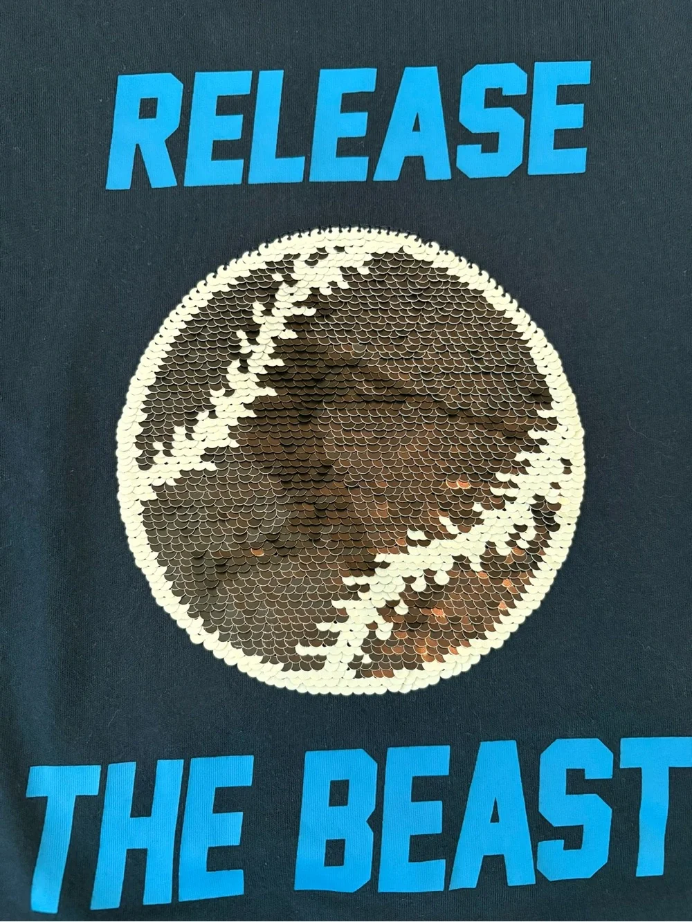 OshKosh B’Gosh Flippy Sequin Baseball Long Sleeve Tee